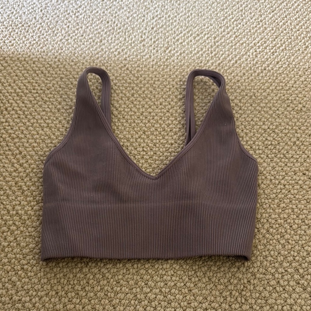 purple seamless tank